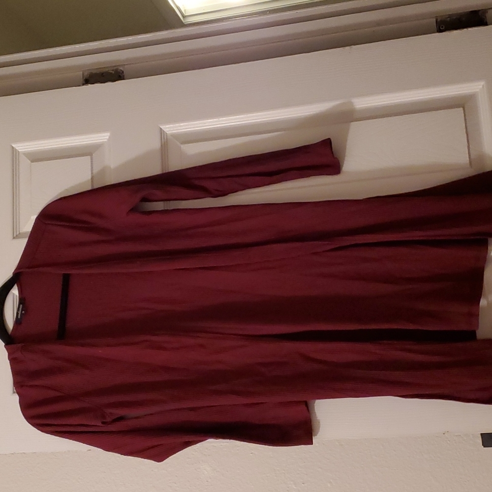 Cardigan burgandy size M